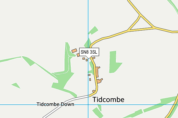 SN8 3SL map - OS VectorMap District (Ordnance Survey)