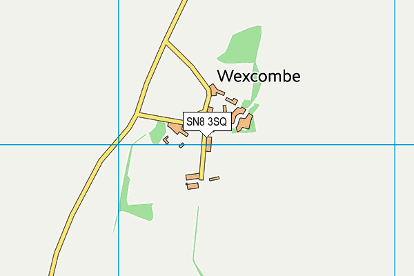 SN8 3SQ map - OS VectorMap District (Ordnance Survey)