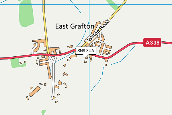 SN8 3UA map - OS VectorMap District (Ordnance Survey)