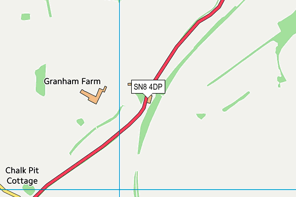 SN8 4DP map - OS VectorMap District (Ordnance Survey)
