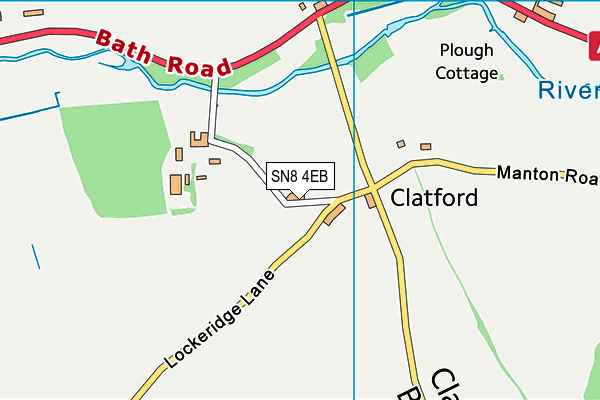 SN8 4EB map - OS VectorMap District (Ordnance Survey)