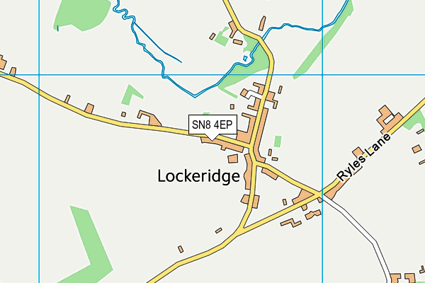 SN8 4EP map - OS VectorMap District (Ordnance Survey)