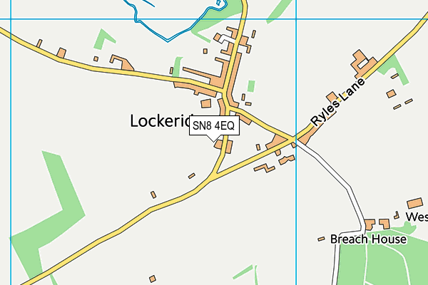 SN8 4EQ map - OS VectorMap District (Ordnance Survey)