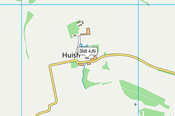 SN8 4JN map - OS VectorMap District (Ordnance Survey)