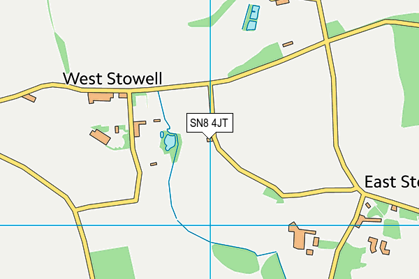 SN8 4JT map - OS VectorMap District (Ordnance Survey)