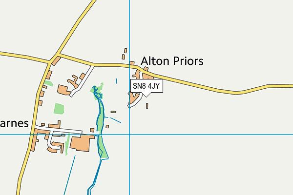 SN8 4JY map - OS VectorMap District (Ordnance Survey)