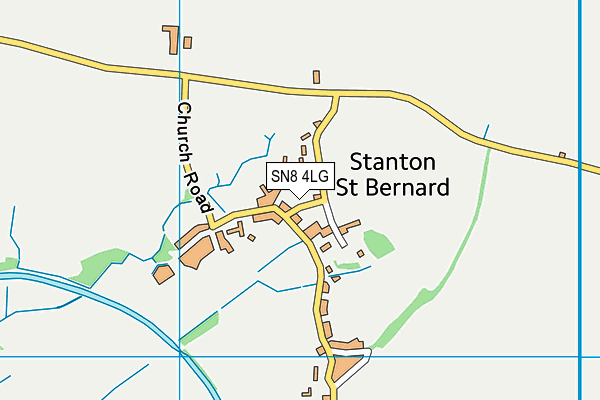 SN8 4LG map - OS VectorMap District (Ordnance Survey)