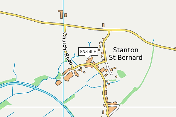 SN8 4LH map - OS VectorMap District (Ordnance Survey)