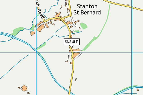 SN8 4LP map - OS VectorMap District (Ordnance Survey)