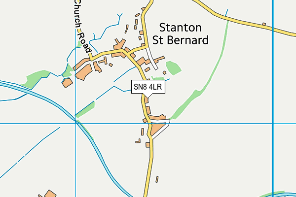 SN8 4LR map - OS VectorMap District (Ordnance Survey)