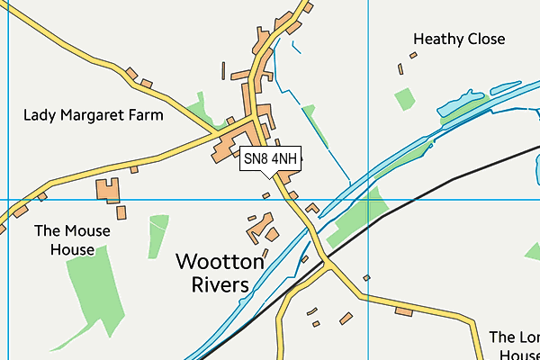 SN8 4NH map - OS VectorMap District (Ordnance Survey)