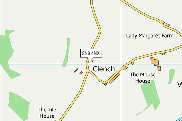 SN8 4NX map - OS VectorMap District (Ordnance Survey)
