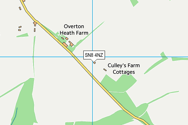 SN8 4NZ map - OS VectorMap District (Ordnance Survey)