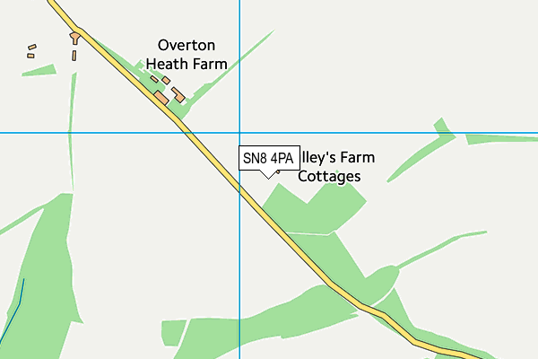SN8 4PA map - OS VectorMap District (Ordnance Survey)