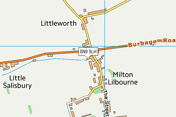 SN9 5LH map - OS VectorMap District (Ordnance Survey)