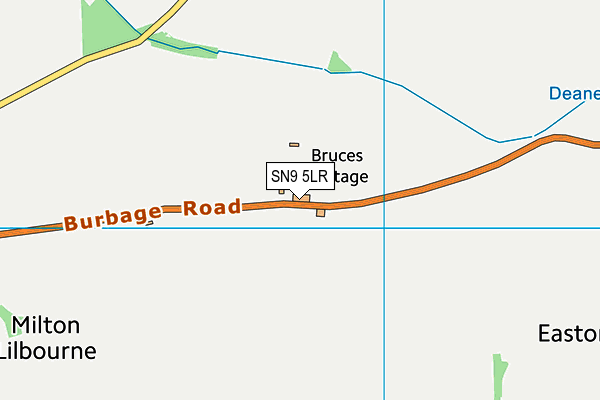 SN9 5LR map - OS VectorMap District (Ordnance Survey)