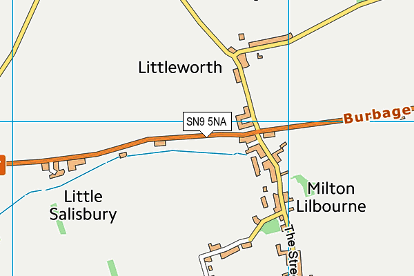 SN9 5NA map - OS VectorMap District (Ordnance Survey)