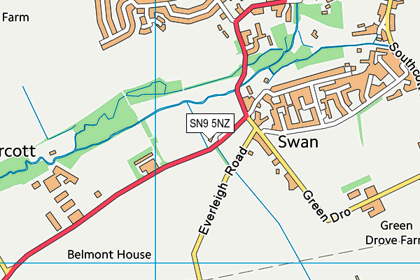 Map of GRACE CROW LTD at district scale