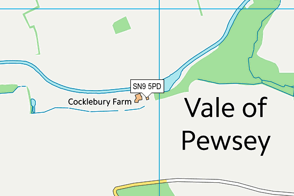 SN9 5PD map - OS VectorMap District (Ordnance Survey)