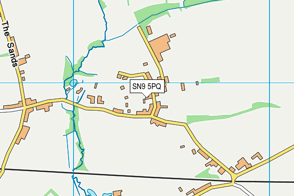 SN9 5PQ map - OS VectorMap District (Ordnance Survey)