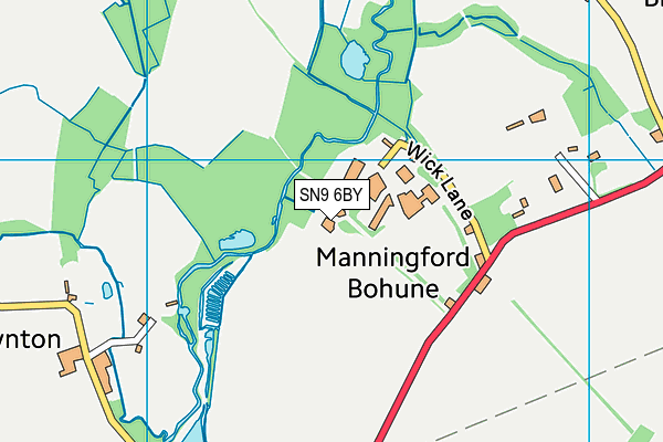 SN9 6BY map - OS VectorMap District (Ordnance Survey)