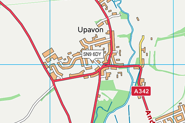 SN9 6DY map - OS VectorMap District (Ordnance Survey)