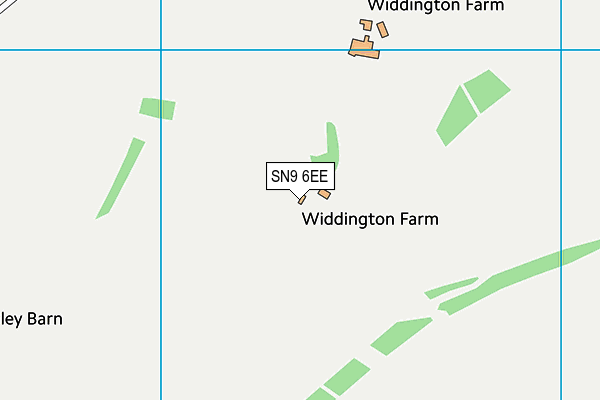 SN9 6EE map - OS VectorMap District (Ordnance Survey)