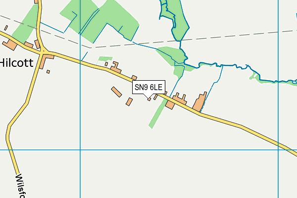 SN9 6LE map - OS VectorMap District (Ordnance Survey)