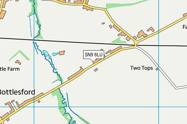 SN9 6LU map - OS VectorMap District (Ordnance Survey)