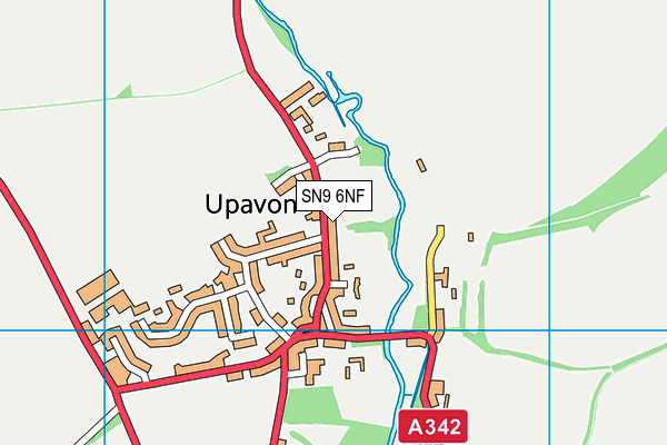 SN9 6NF map - OS VectorMap District (Ordnance Survey)