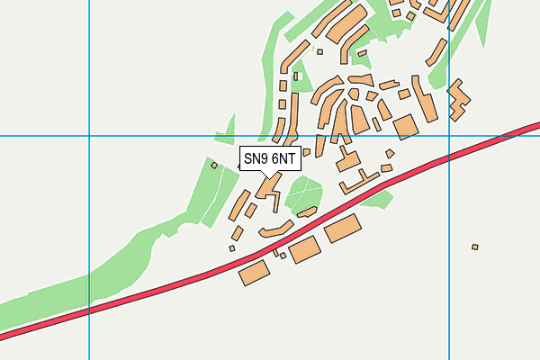 SN9 6NT map - OS VectorMap District (Ordnance Survey)