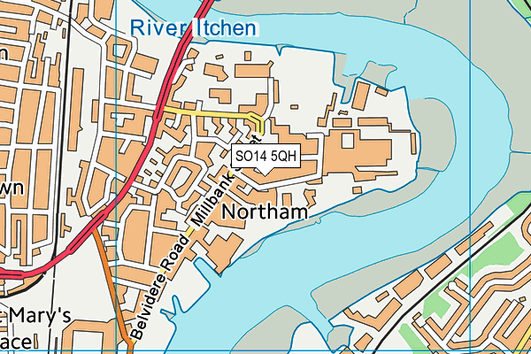 Map of R.O.M. SCAFFOLDING SERVICES LIMITED at district scale