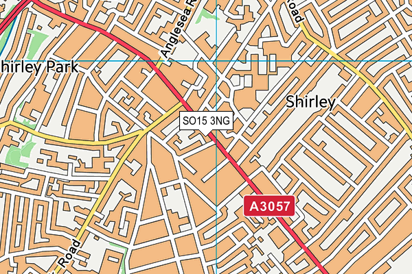 SO15 3NG map - OS VectorMap District (Ordnance Survey)