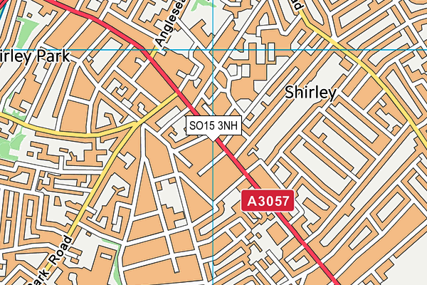 SO15 3NH map - OS VectorMap District (Ordnance Survey)