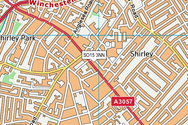 SO15 3NN map - OS VectorMap District (Ordnance Survey)