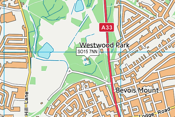 SO15 7NN map - OS VectorMap District (Ordnance Survey)