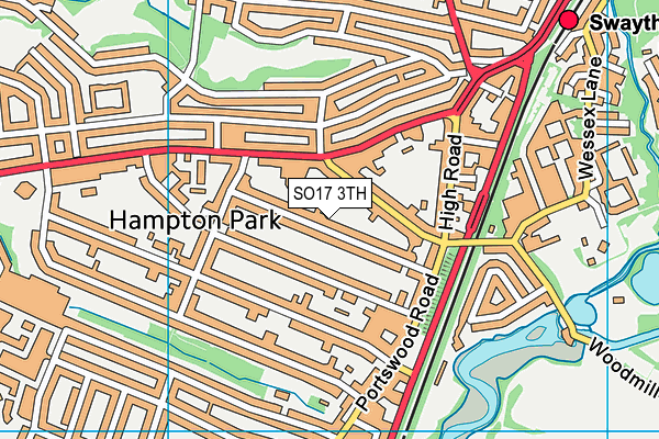 Map of ANDRONACHECOURIER LTD at district scale