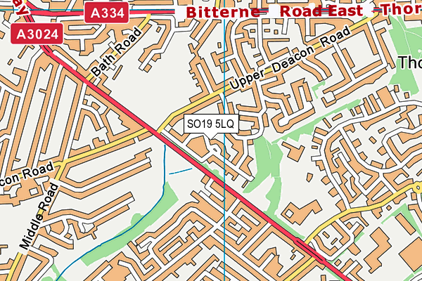 SO19 5LQ map - OS VectorMap District (Ordnance Survey)