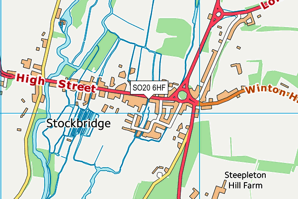 Map of ARMSTRONG PARTRIDGE LIMITED at district scale