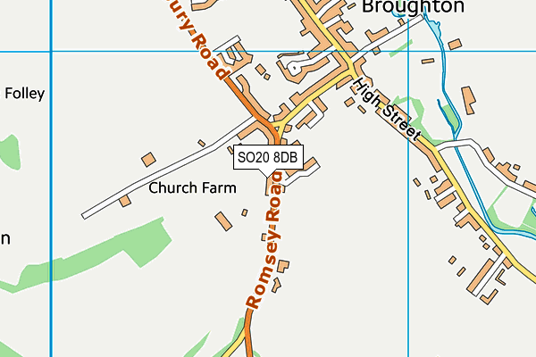 Map of C BARLOW ROOFING LTD at district scale