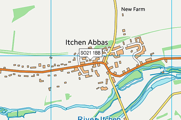 SO21 1BB map - OS VectorMap District (Ordnance Survey)