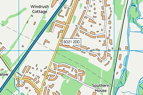 Map of NORTHBROOK ARMS LTD at district scale