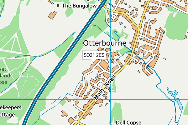Map of CRANBOURNE CONSULTANCY LTD at district scale