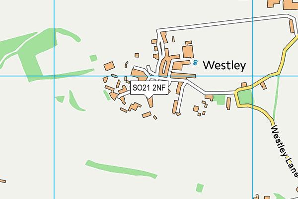 Sparsholt College Hampshire map (SO21 2NF) - OS VectorMap District (Ordnance Survey)