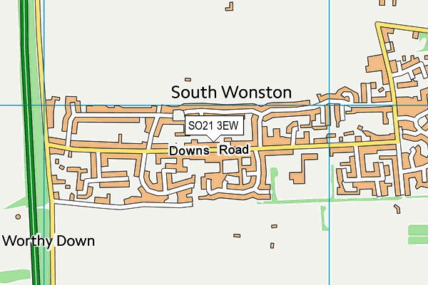 Map of BRYERS OF WINCHESTER LTD at district scale