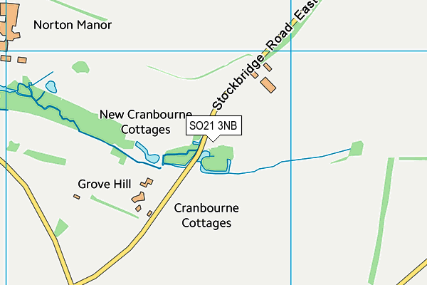 Norton Park map (SO21 3NB) - OS VectorMap District (Ordnance Survey)