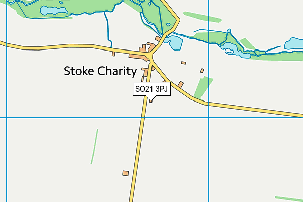 SO21 3PJ map - OS VectorMap District (Ordnance Survey)