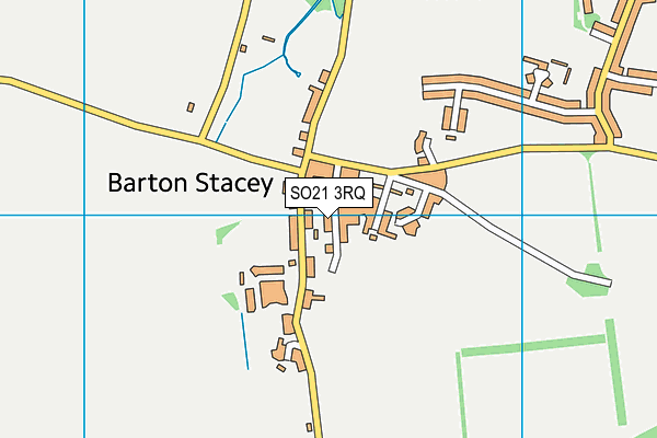 SO21 3RQ map - OS VectorMap District (Ordnance Survey)