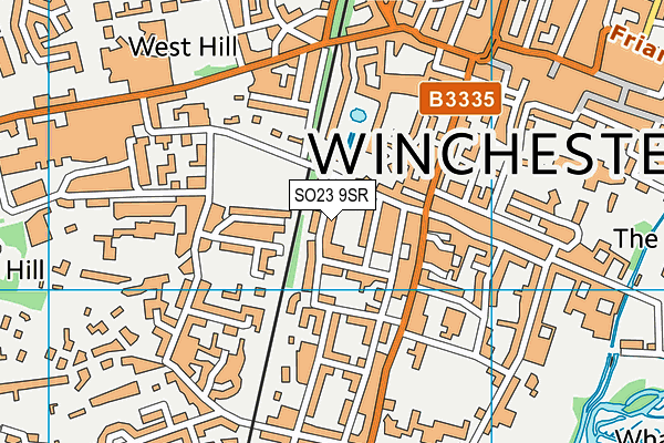 Map of HAMPSHIRE DOWNS FINE CIDER COMPANY LTD at district scale