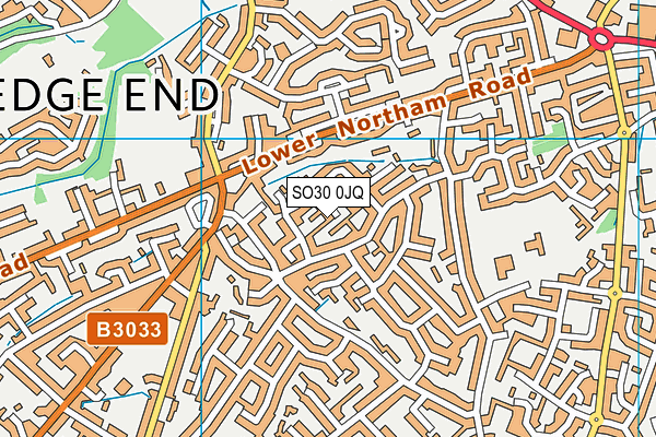 SO30 0JQ map - OS VectorMap District (Ordnance Survey)